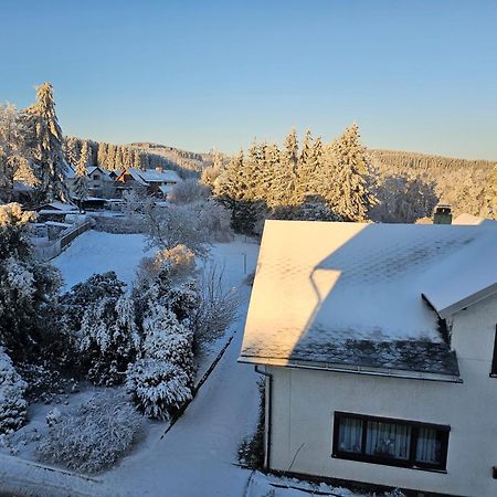 Gehlberger Landhaus Am Schneekopf / Ferienwohnung Suhl Eksteriør billede